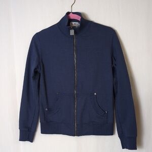 Y2K Nilla Shields Zip Knit Jacket Small
